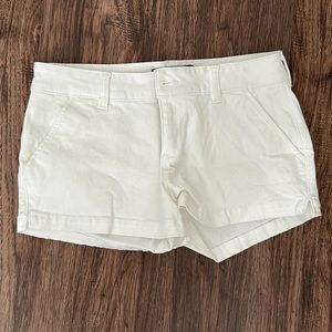 Hollister white shorts brand new